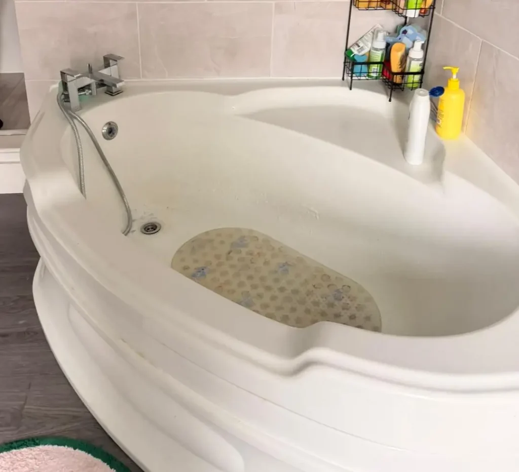Bathroom plumbing installation